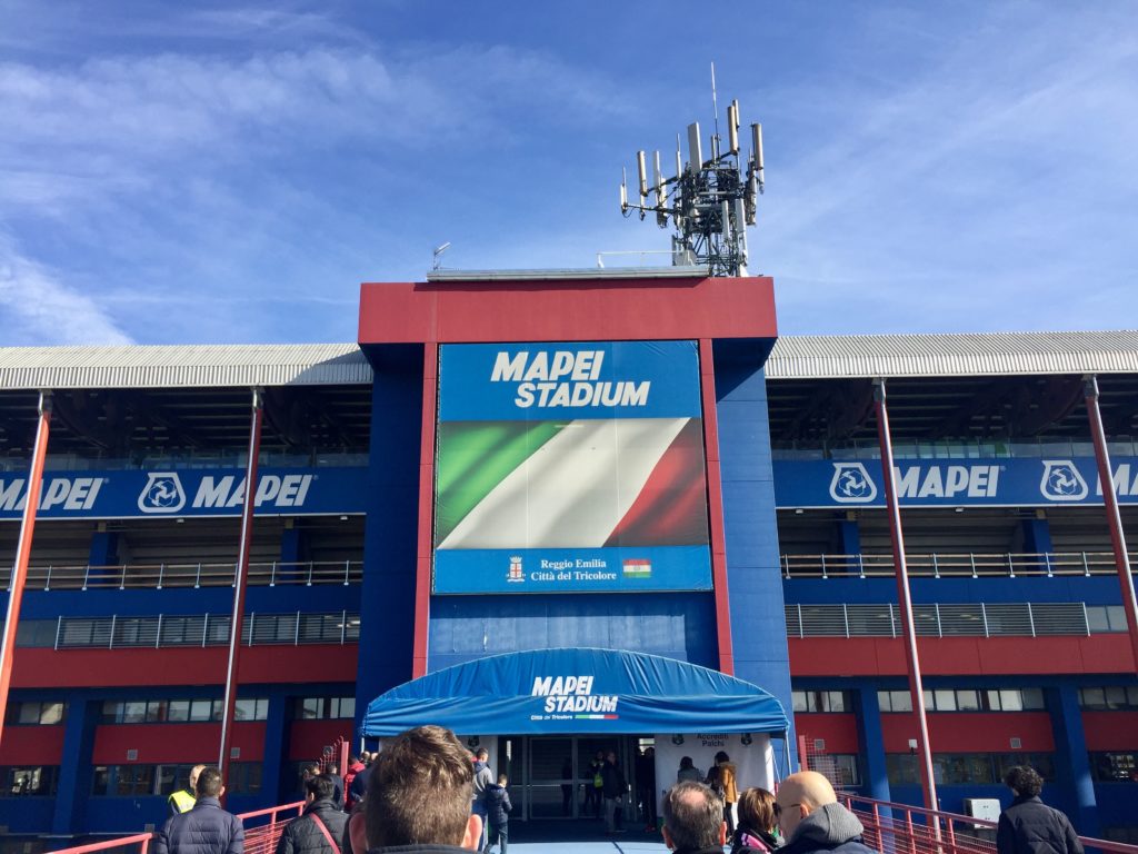 Esterno Mapei Stadium, Sassuolo-Milan