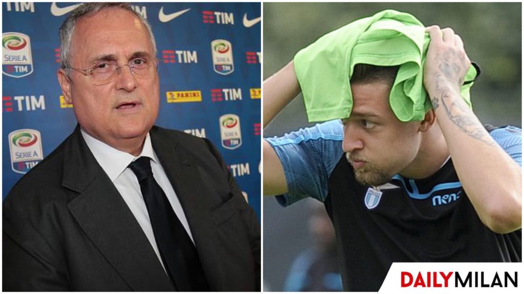 Lotito, l’arma SMS e il gioco della “roulette russa”, Cairo sa. Calcio e schifo.