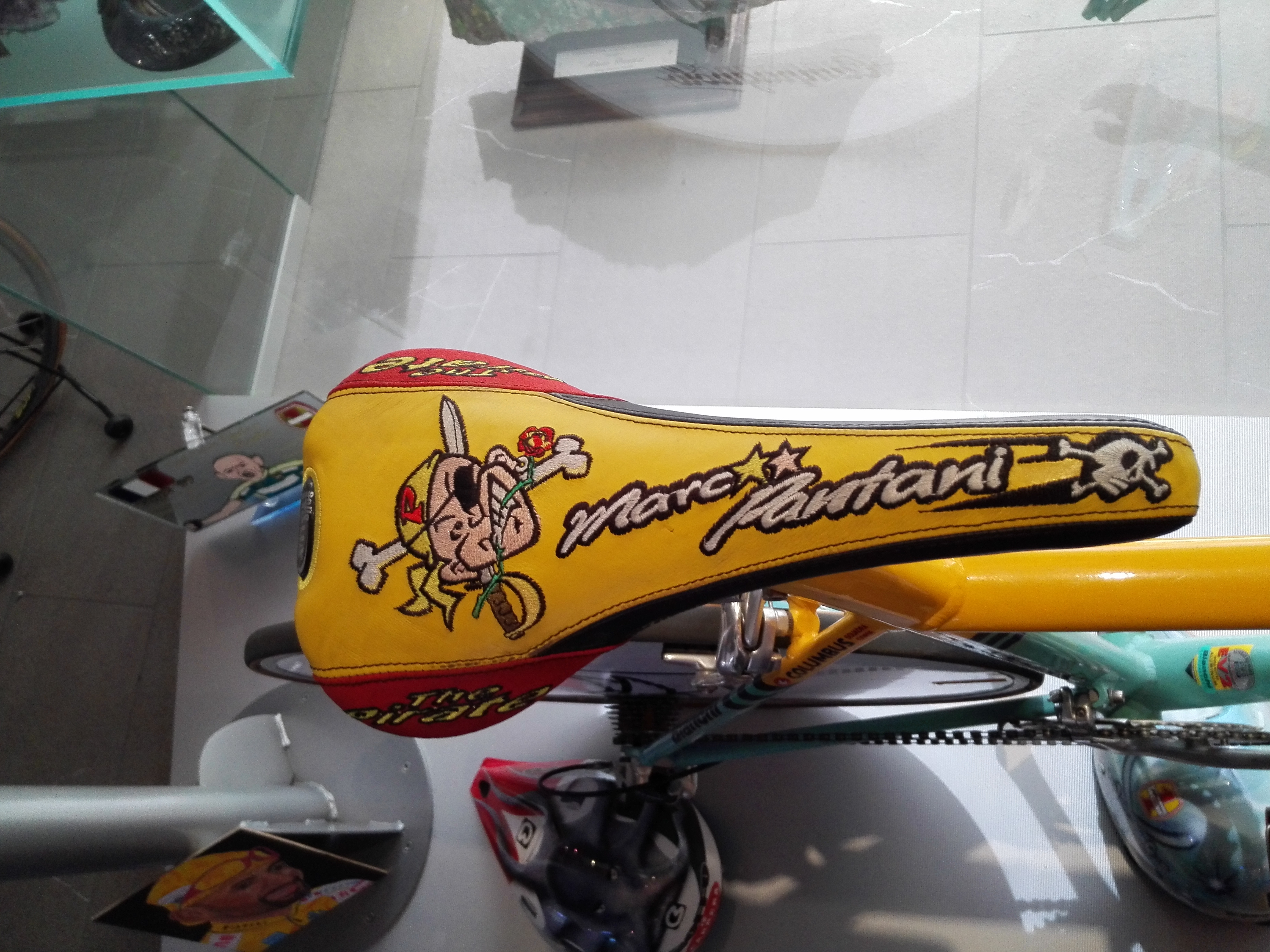 Sella personalizzata Marco Pantani - Daily Milan