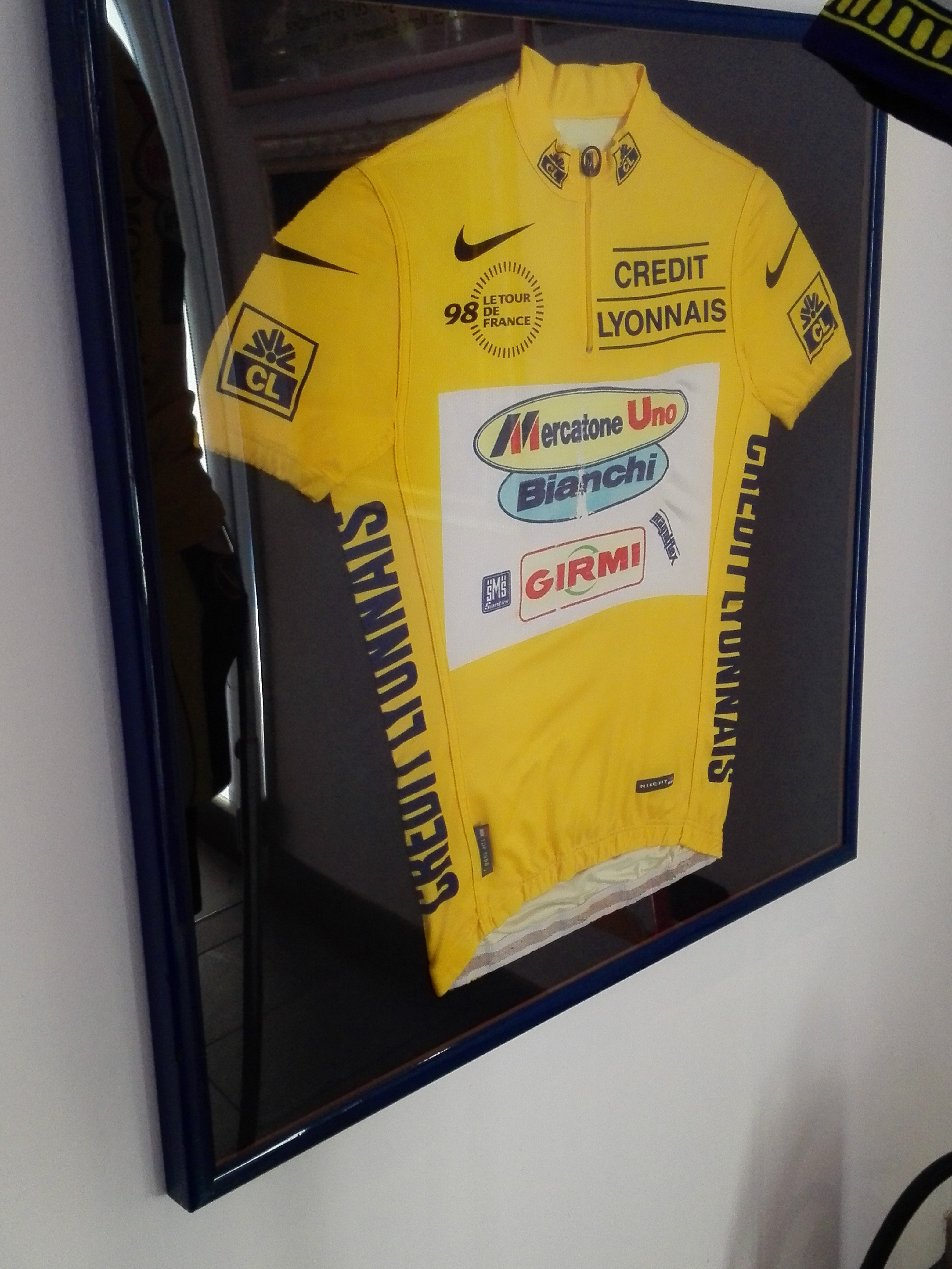 Maglia Gialla Tour de France Marco Pantani - Daily Milan
