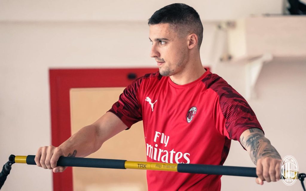 Krunic. Fonte: acmilan.com