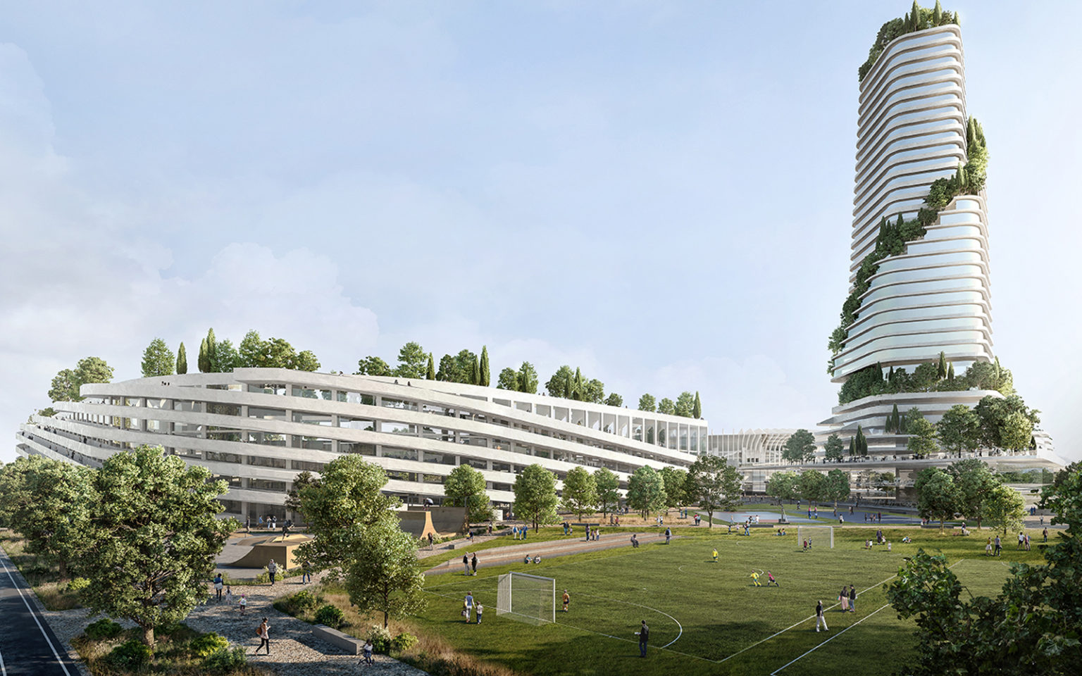San Siro: presentati i due progetti di rifunzionalizzazione inter milan san siro