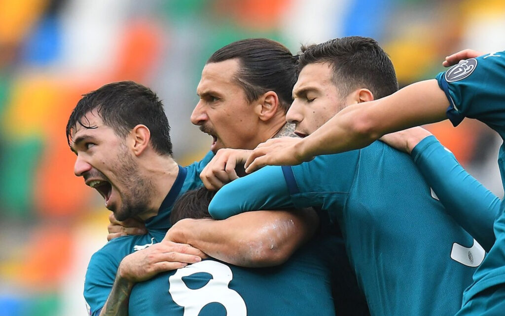 Cronaca, Udinese-Milan: è Ibracadabra e rossoneri in fuga