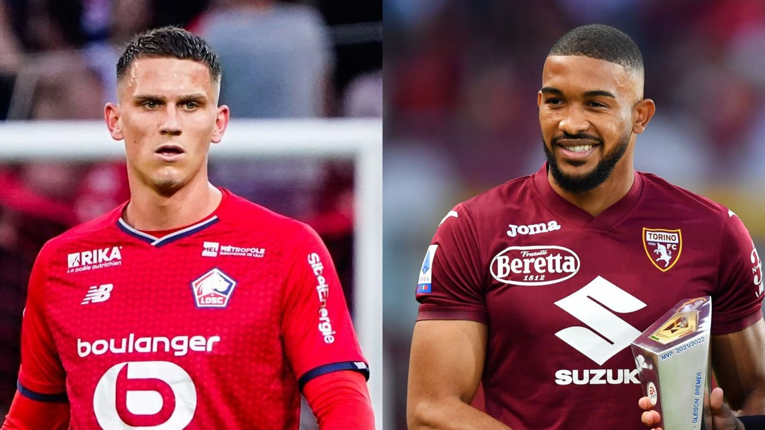 Milan, Botman e Bremer a confronto