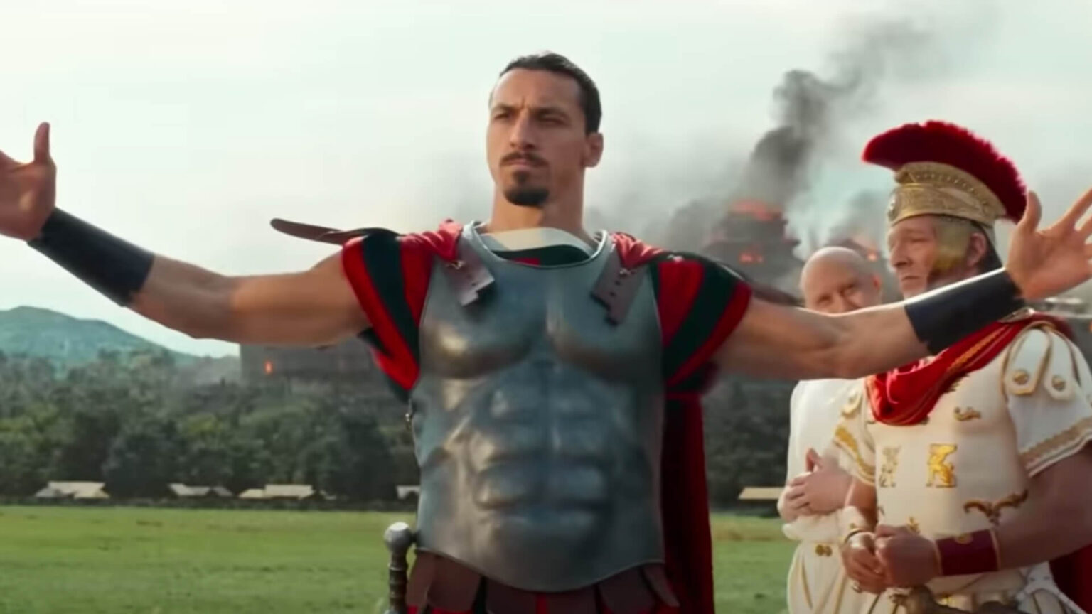 Ibrahimovic attore: il prossimo febbraio il campione del Milan al fianco di Asterix e Obelix.