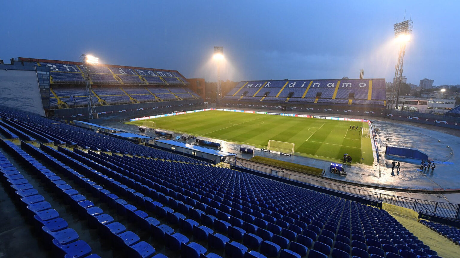 Milan Zagabria stadio Maksimir