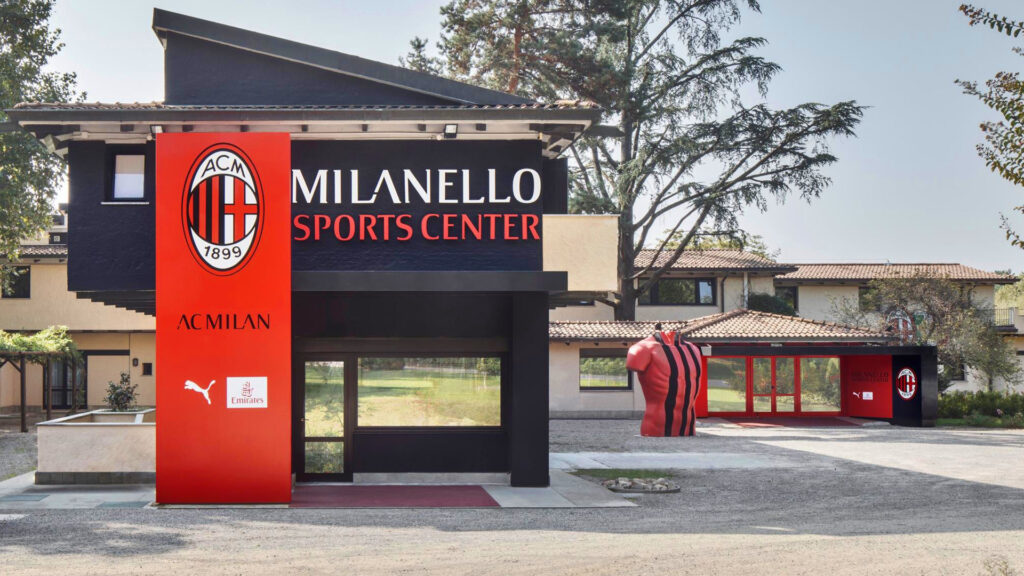 Milanello, il centro sportivo del Milan