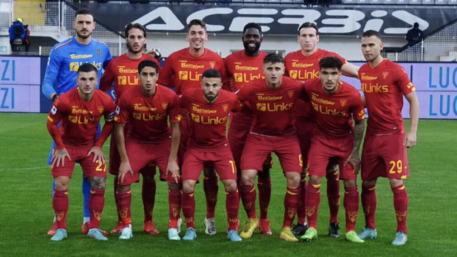 Calciomercato Milan, radar puntato su Lecce: osservati Colombo e González Il Lecce, prossimo avversario del Milan in campionato. (Fonte: uslecce.it)