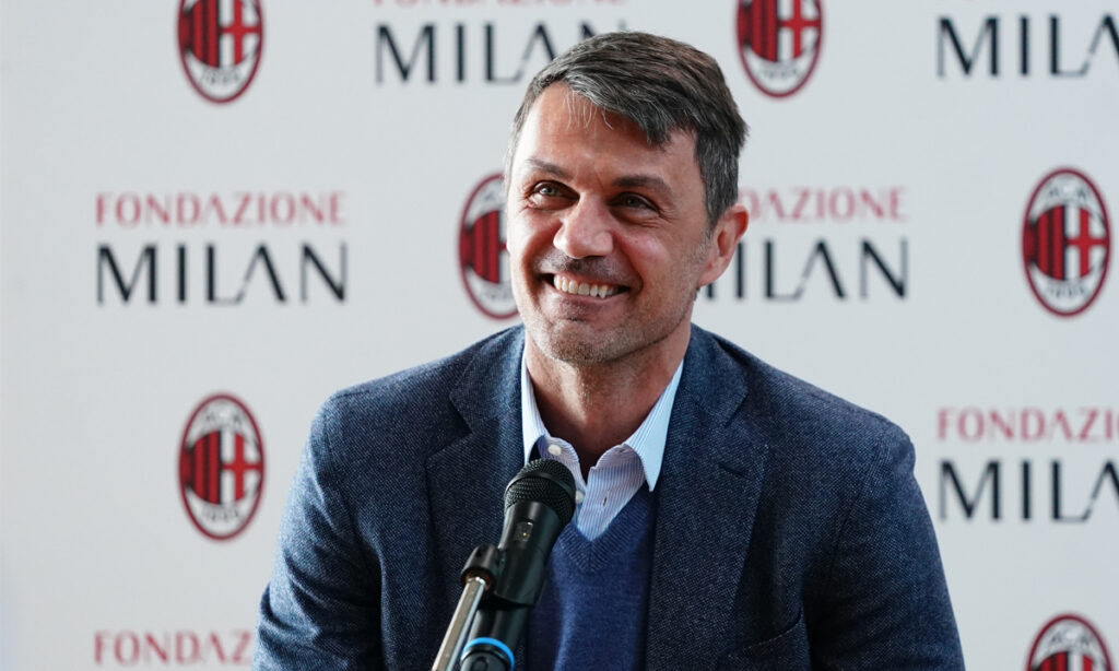 Il Direttore Tecnico del Milan Paolo Maldini