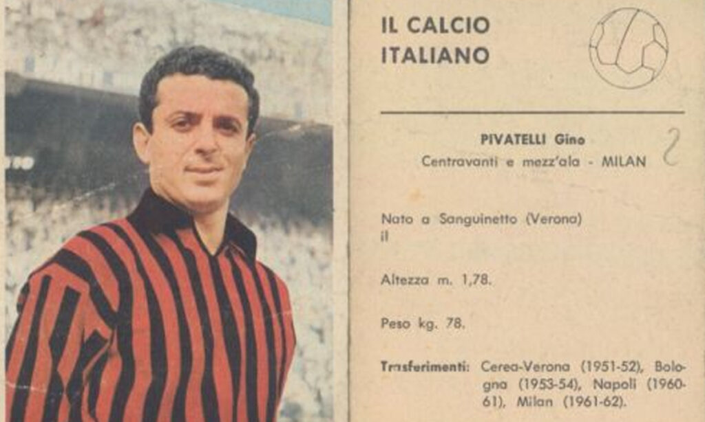 Gino Pivatelli, ex attaccante del Milan