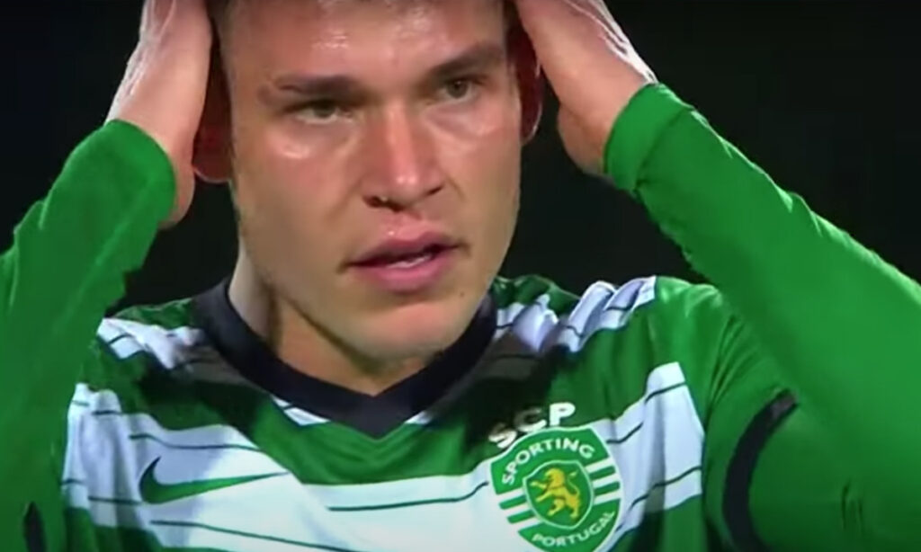 Manuel Ugarte, centrocampista dello Sporting Lisbona e della nazionale uruguaiana