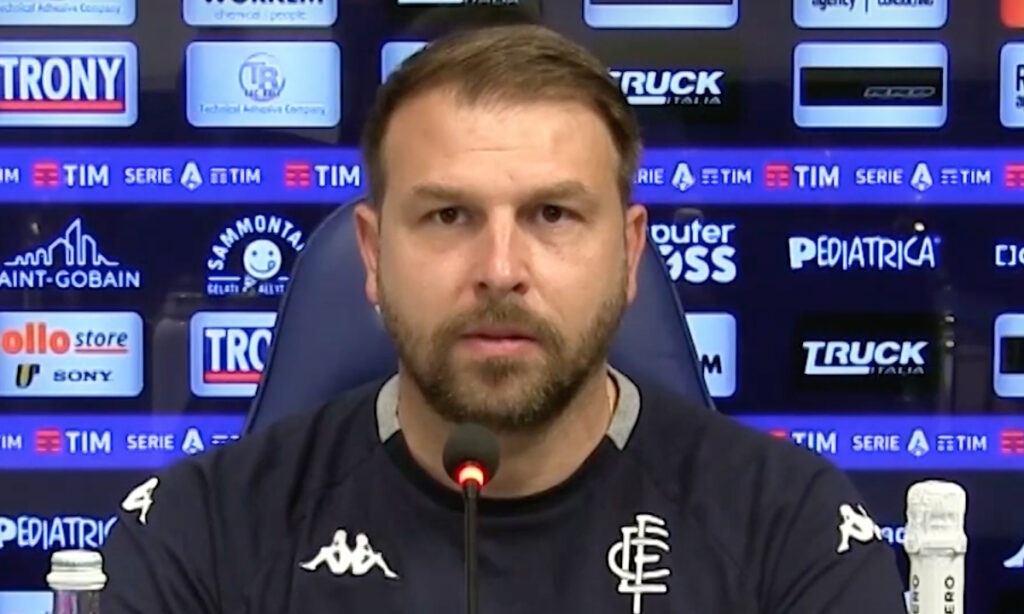 Paolo Zanetti, tecnico dell'Empoli