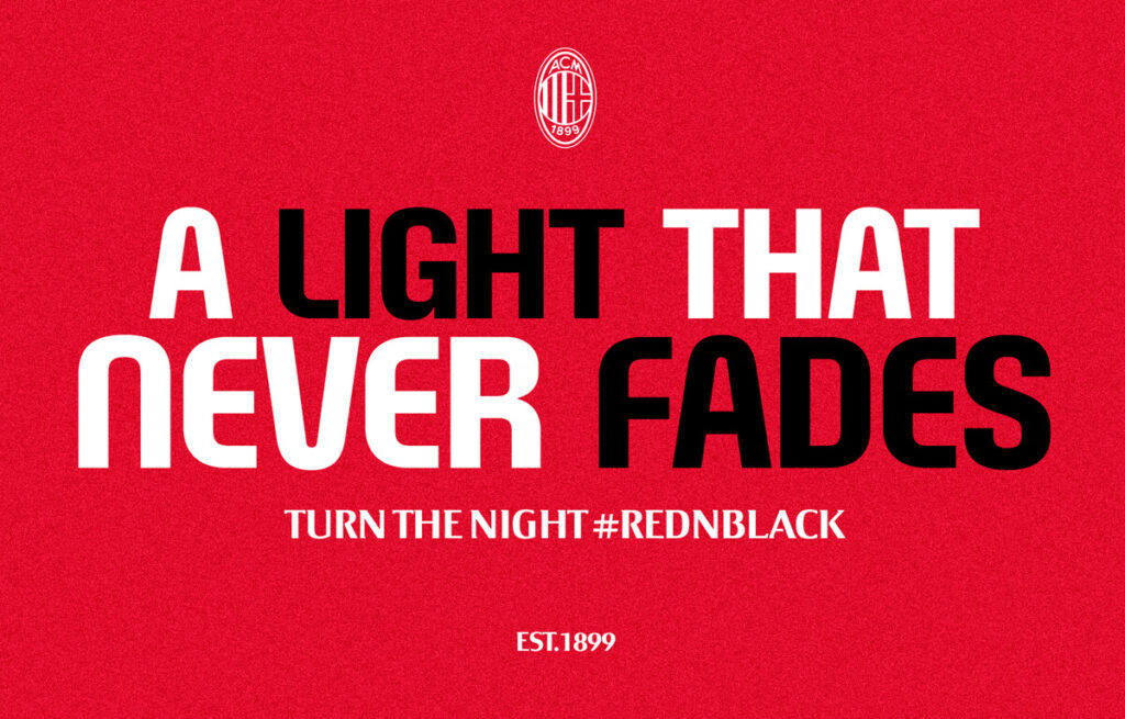 “A light that never fades” è una campagna multicanale e globale che mette in luce la forza del legame tra il Club e i suoi tifosi.