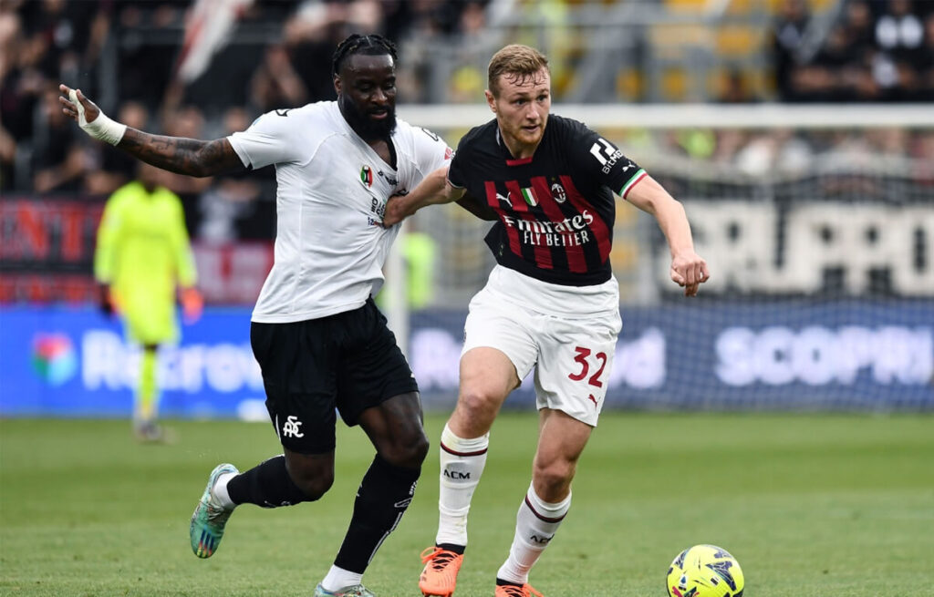 Pobega in azione durante Spezia-Milan