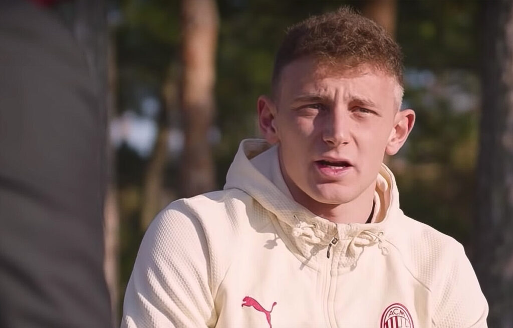 Luca Stanga, difensore del Lecco neopromosso in Serie B.