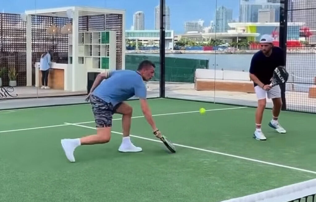 Paolo Maldini gioca a Padel a Miami, nella sua _seconda casa.