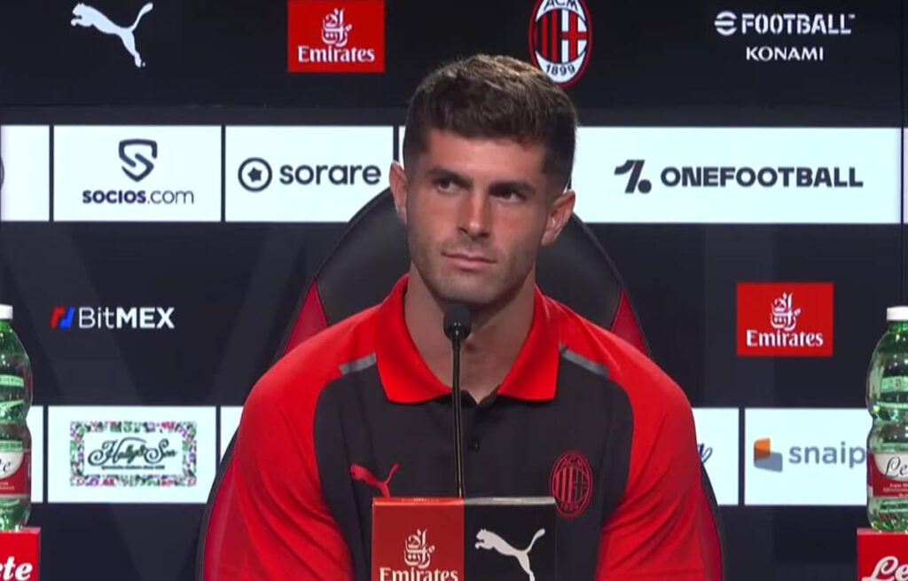 Conferenza stampa Christian Pulisic.