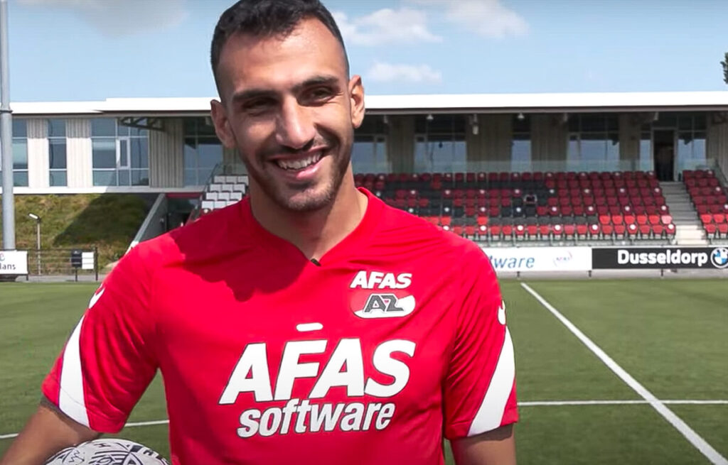 L'attaccante greco Vangelis Pavlidis nel mirino del Milan.