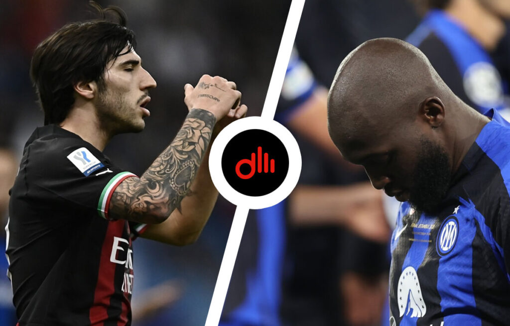 Calciomercato Milan, quali differenze tra Tonali e Lukaku? Sandro Tonali e Romelu Lukaku.