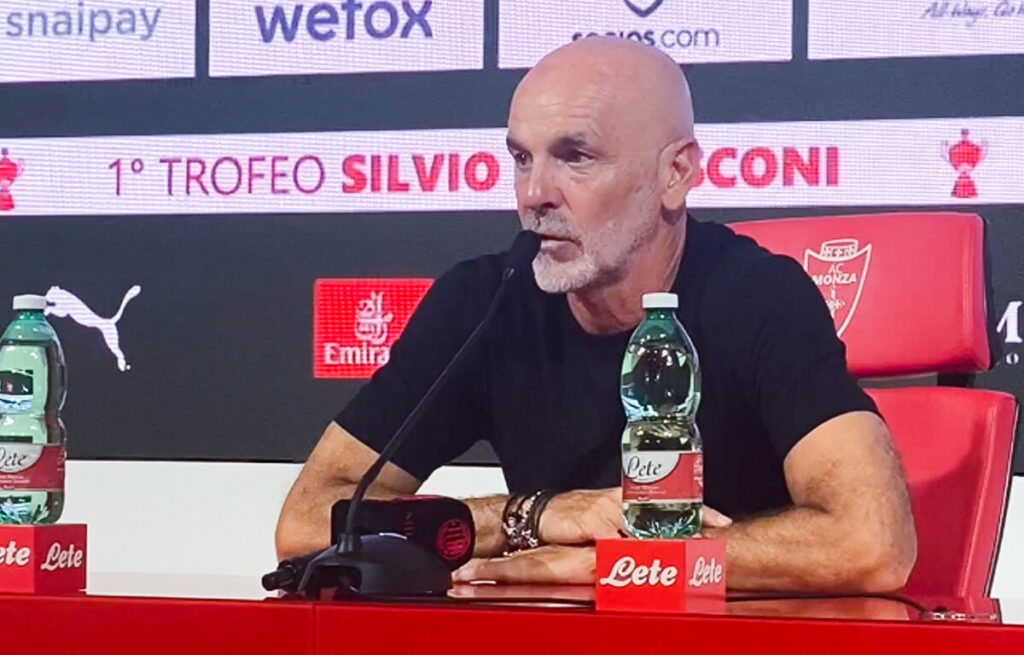 Milan, Pioli toglie Krunic dal mercato: le parole del tecnico Stefano Pioli in conferenza stampa al termine di Monza-Milan, Trofeo Silvio Berlusconi