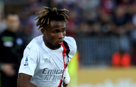 Chukwueze durante Cagliari-Milan