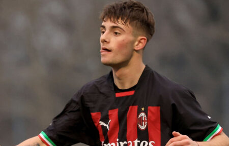 Diego Sia con la maglia del Milan