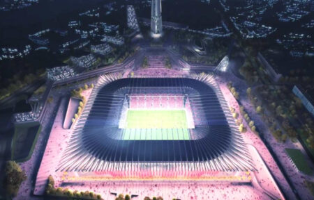 Render nuovo stadio Milan
