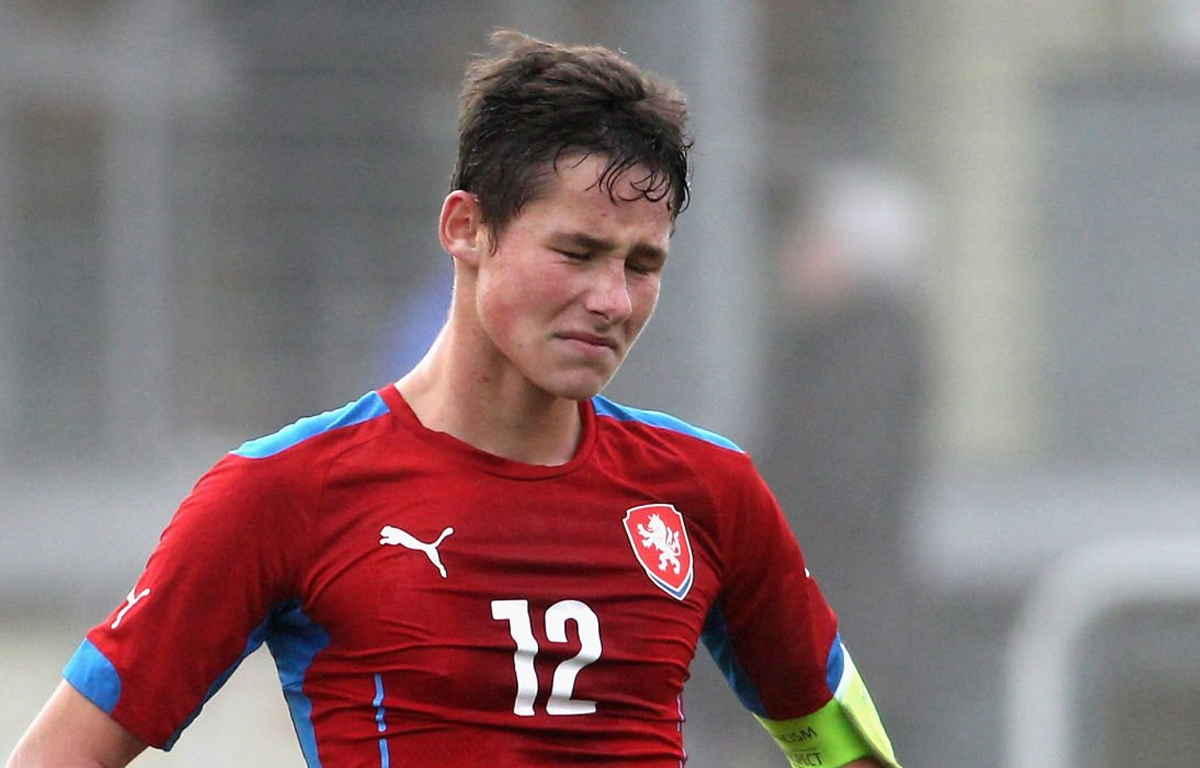 Martin Vitik con la maglia della Repubblica Ceca