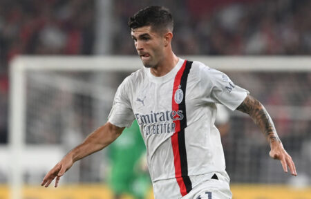Pulisic durante Genoa-Milan