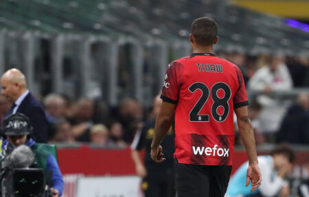 Thiaw espulso durante Milan-Juventus