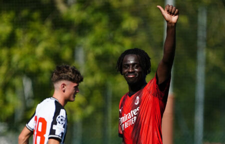 Clinton Nsiala-Makengo del Milan Primavera