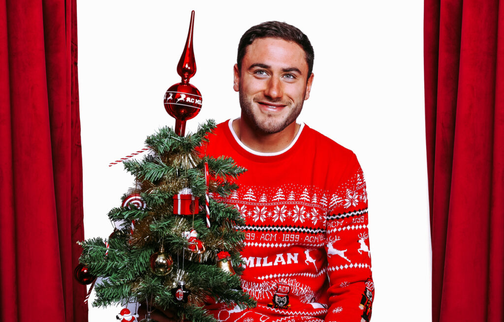 Davide Calabria Milan Albero di Natale
