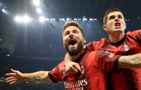 Milan, Gioia Giroud e Pulisic