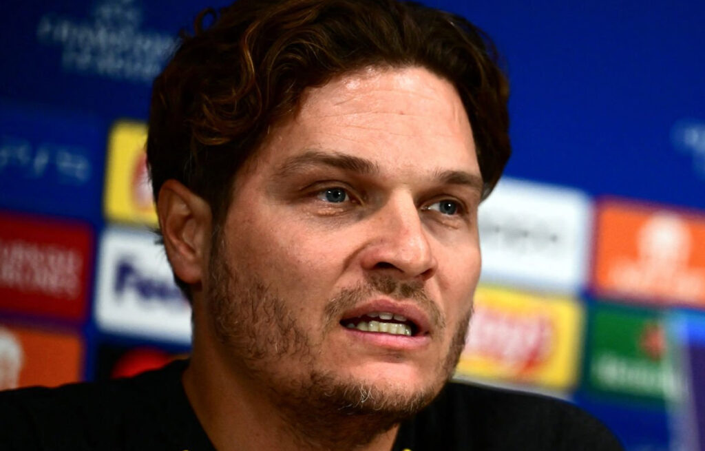 Il tecnico del Borussia Dortmund Edin Terzic