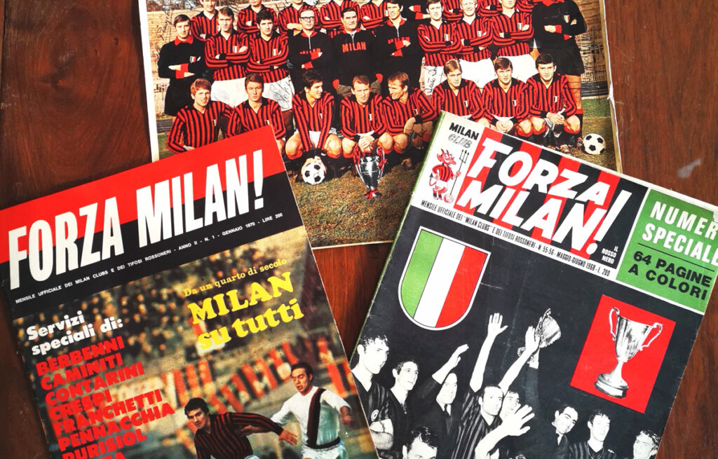 La storica rivista Forza Milan