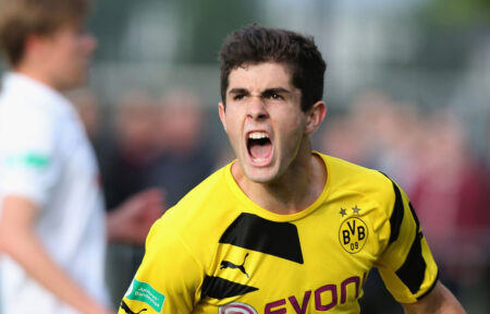 Pulisic under 17 borussia dortmund