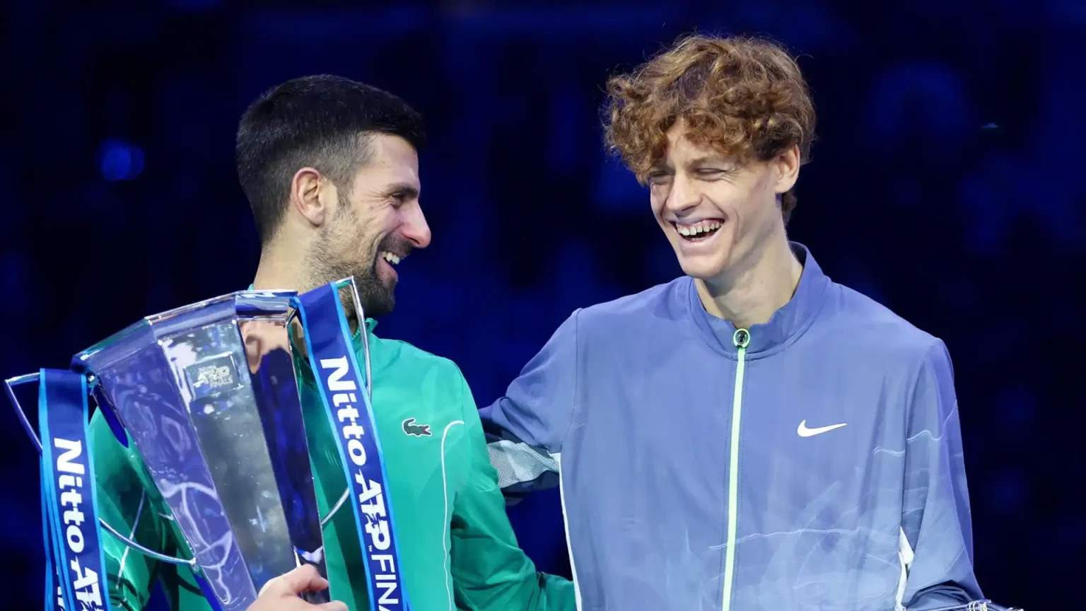 Tennis, Djokovic e Sinner primi al mondo. Che onore per il Milan! Sinner e Djokovic alle ATP Finals di Torino