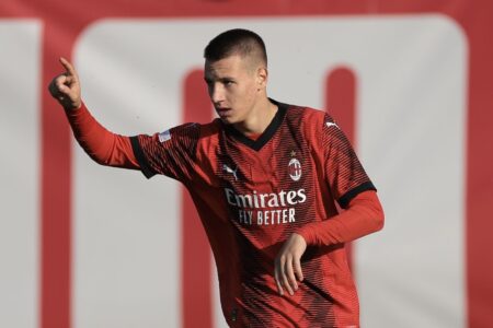 Il talento del Milan Primavera Francesco Camarda
