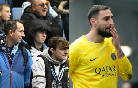 Donnarumma contestato dai tifosi del PSG