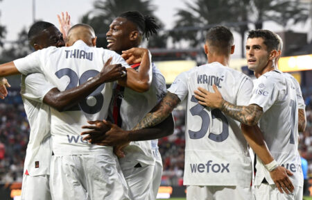 Esultanza gol Milan 2023 2024