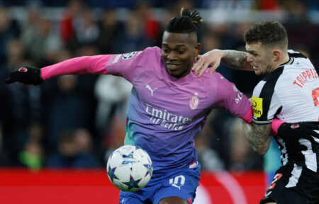 Serie A, la top 11 valore di mercato: ci sono 3 giocatori del Milan Leao in azione contro il Newcastle