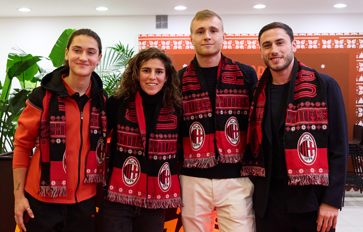 Nadine Sorelli Valentina Bergamaschi Tommaso Pobega Davide Calabria