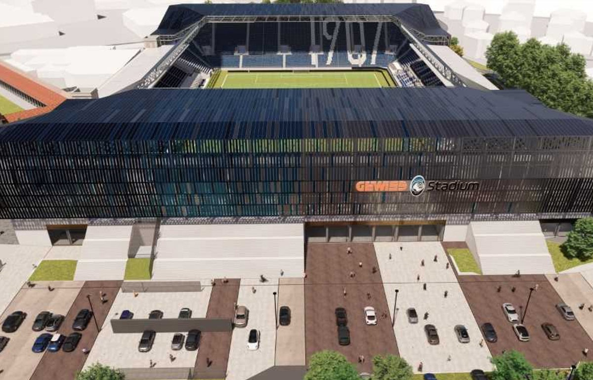 Nuovo stadio Atalanta rendering progetto