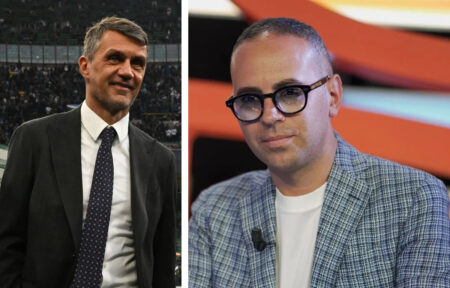 Paolo Maldini e Michele Criscitiello