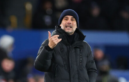 Calciomercato Milan, Guardiola per il dopo Pioli? L’idea affascina, però… Pep Guardiola con la berretta allenatore Manchester City