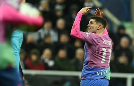 Pulisic, che record contro il Newcastle: ecco quale Pulisic esultanza gol Newcastle
