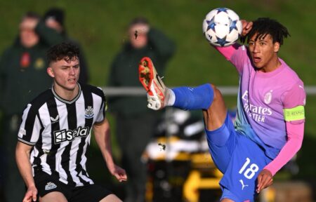 Youth League, Newcastle-Milan 3-1: sconfitta con Tonali spettatore La sfida tra Newcastle e Milan in Youth League