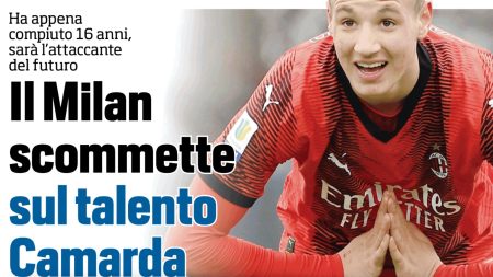 calciomercato milan, camarda