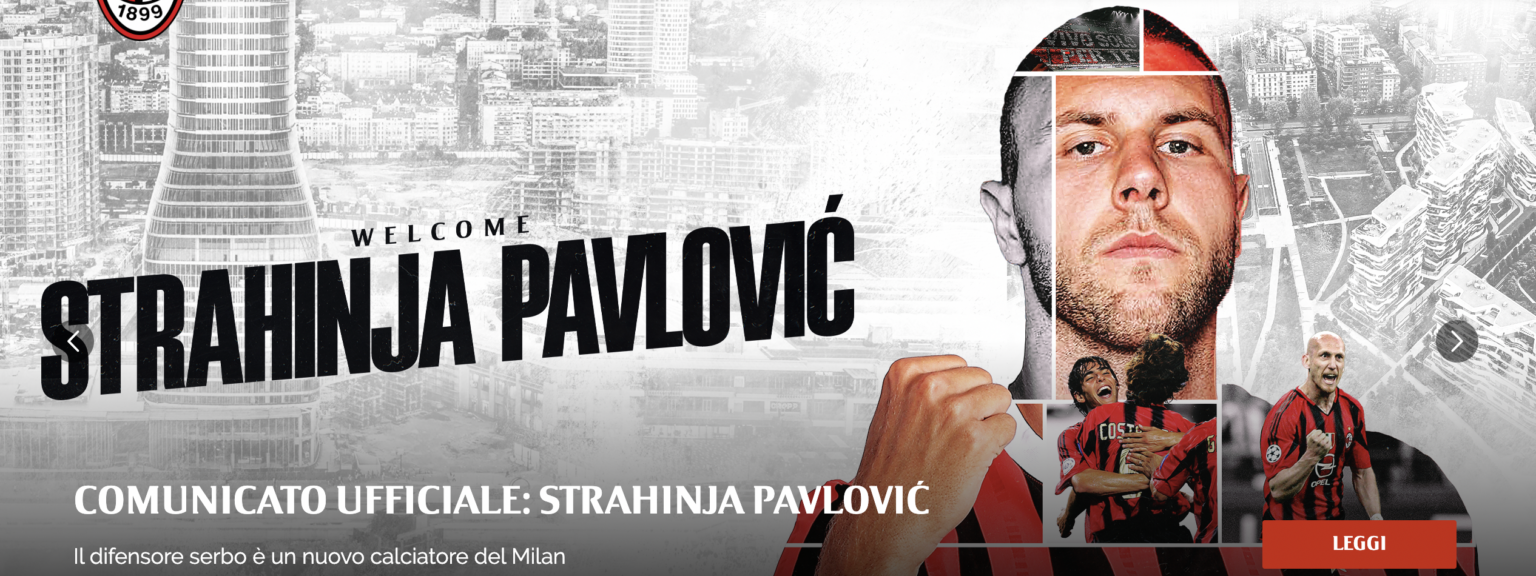 calciomercato Milan pavlovic