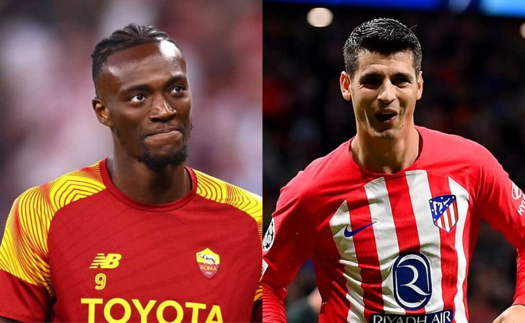 foto combo morata e abraham